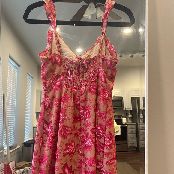 BEGINNING BOUTIQUE FLORAL MINI DRESS - Picture 5 of 7